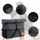 6. Rockbros H48 Multifunctional Handlebar Bicycle Bag - Gray