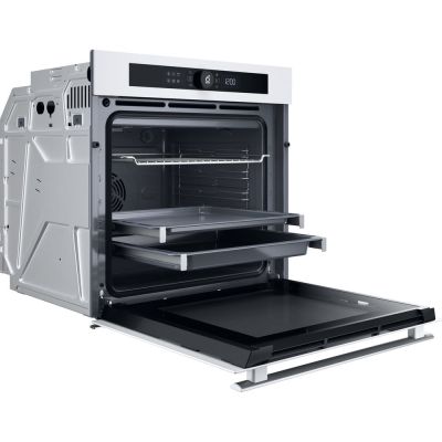 3. Built-in oven WHIRLPOOL WOI4S8HM2SWA white Hydrolysis Steam+ SoftClosing AirFry