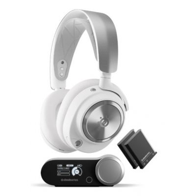 3. Steelseries 61524 Headphones/Headset Wired Headband Gaming USB Type-C White