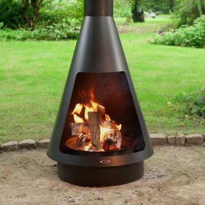 15. Heat LA Luz CH.002 garden fireplace