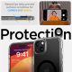 5. Spigen Ultra Hybrid S MagSafe Case with Stand for iPhone 15 Plus - Black