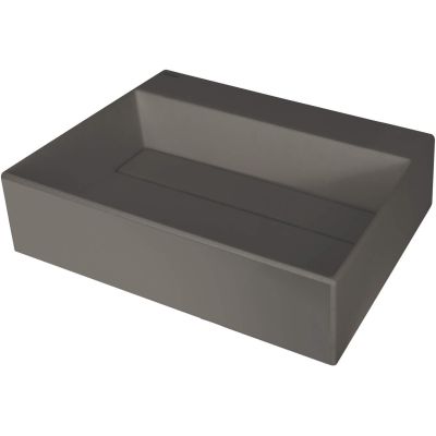 Granite countertop washbasin with space for a tap - with a cover