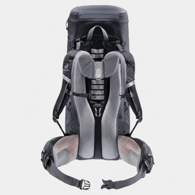 5. Deuter Aircontact Lite 40 + 10 black/graphite backpack