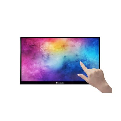 11. Verbatim 49591 Computer Monitor 35.6 cm (14") 1920 x 1080 pixels Full HD LCD Touchscreen Black