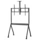 12. MACLEAN TV TROLLEY, CAMERA SHELF, ON WHEELS, 55-100", MAX. LOAD 120KG/10KG SHELF, MAX. VESA 900X600 MC-114 B