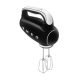 2. Smeg HMF01BLEU hand mixer in a retro 1950s style.