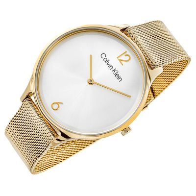 3. CALVIN KLEIN Timeless Mesh Women's Watch 25200003 + BOX