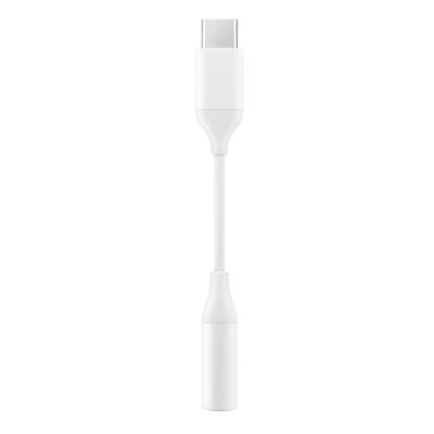 2. Samsung Headphone Adapter 3.5mm Mini Jack (Female) - USB Type C (Male) White (EE-UC10JUWEGWW)