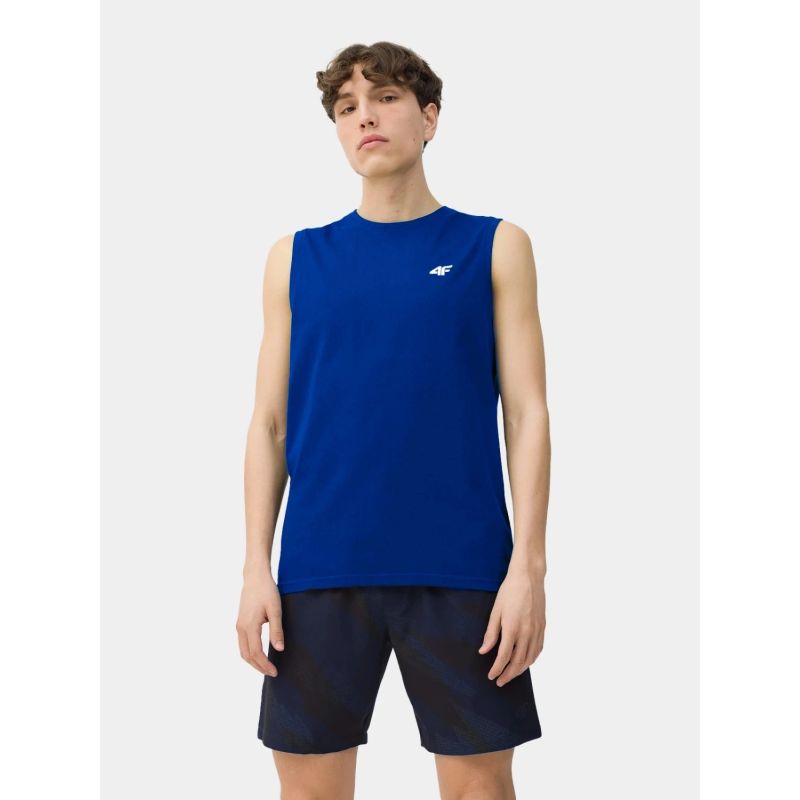 3. Men's sleeveless tank top (SET OF 3 T-SHIRT) 4F 4FWSS26TSLEM362-90S