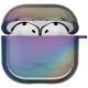 2. Uniq Iridescia AirPods 4 Hang Case - Holo Multicolor
