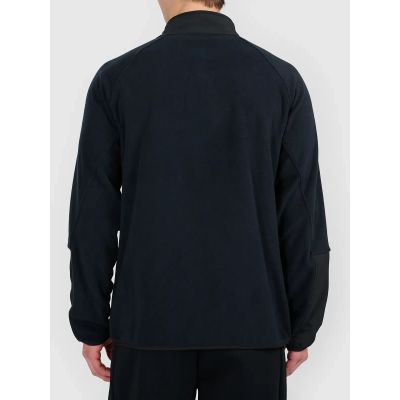 2. Men's fleece with a stand-up collar and a softshell panel 4F 4FWAW26TFLEM480-20S