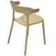 4. SAND PLASTIC GARDEN CHAIR