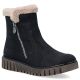 Women's insulated black ankle boots Rieker Y3481-01