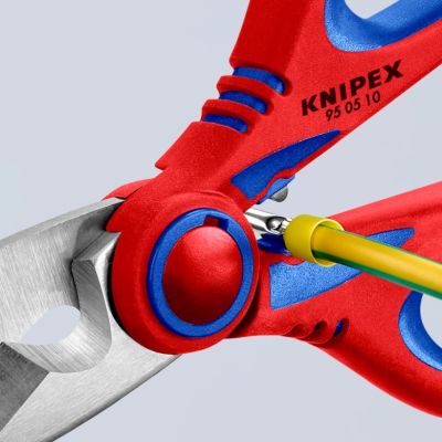 18. Knipex 95 05 10 SB Electrician's Scissors