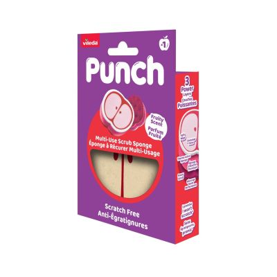3. Vileda Punch Universal Scouring Pad Apple 1 pc.
