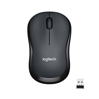 Logitech M220 Silent Mouse 910-004878 (optical; 1000 DPI; black)