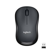 Logitech M220 Silent Mouse 910-004878 (optical; 1000 DPI; black)