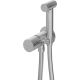 Concealed bidet tap with bidet shower head