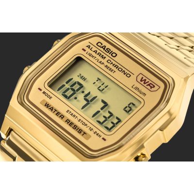 4. CASIO Vintage A158WETG-9AEF watch + BOX