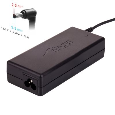 Akyga AK-ND-28 AC Adapter for Acer Notebook (12V; 6.0A; 72W; 5.5mm x 2.5mm)