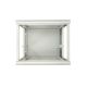 4. Extralink 12U 600x450 ASP Gray wall-mounted rack cabinet, solid sheet metal door
