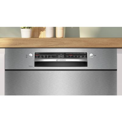 5. BOSCH SMU2HVS06E built-in dishwasher, full front, stainless steel
