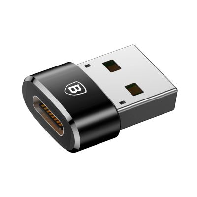 3. Baseus Mini USB-C to USB-A adapter - black
