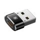 3. Baseus Mini USB-C to USB-A adapter - black