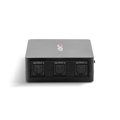 4. Lindy 70480 Audio Splitter Black