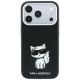 4. Karl Lagerfeld Smooth Choupette Sketch MagSafe Case for iPhone 18 Pro / 17 Pro / 18 Pro - Black