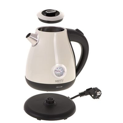 5. CAMRY CR 1344c cream electric kettle