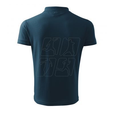 3. Malfini Pique Polo Free M polo shirt MLI-F0302 navy blue