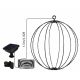 3. SOLAR HANGING LAMP BALL 30CM 120 LED MULTICOLOR