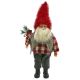 DECORATIVE CHRISTMAS SANTA CLAUS WITH GIFT DELUXE 75 CM