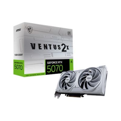 12. MSI RTX 5070 12G VENTUS 2X OC WHITE Graphics Card
