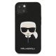 3. Karl Lagerfeld KLHCP13SSAKHBK iPhone 13 mini 5,4" czarny/black hardcase Saffiano Ikonik Karl's Head