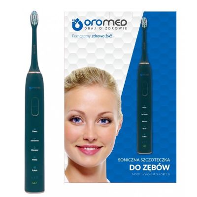 2. Sonic Toothbrush OROMED ORO-BRUSH GREEN