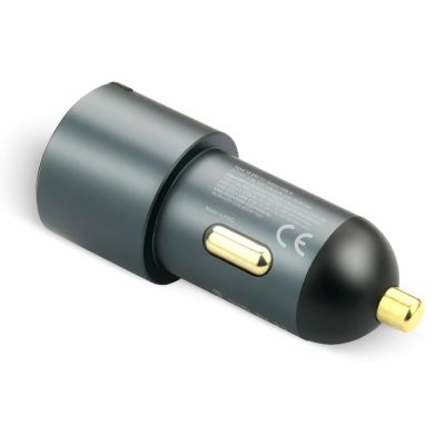 5. EVERACTIVE CAR CHARGER 1X USB QC3.0, 2X USB-C PD 60W BLACK CC-40Q
