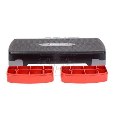 16. Step for aerobics HMS AS003 black / gray / red