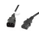 LANBERG POWER CABLE EXTENSION C13 -> C14 VDE, 3M