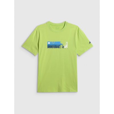 Men's regular printed T-shirt 4F 4FWSS26TTSHM3335-42S