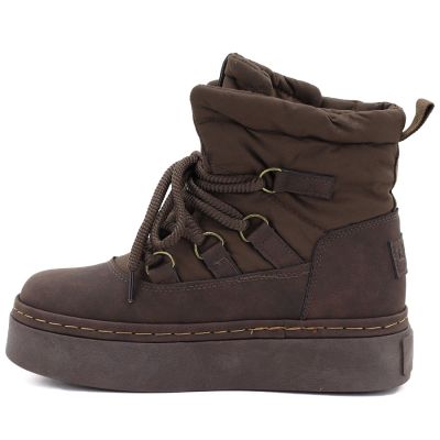 3. Women's chocolate platform snow boots Big Star UU274191