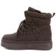 3. Women's chocolate platform snow boots Big Star UU274191