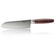 GEFU ENNO Santoku Knife with Grooves 18 cm