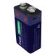 TRUST 9V battery charged via USB-C
