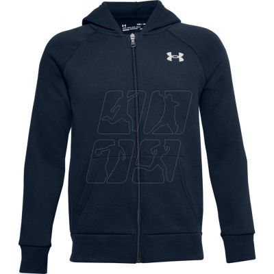 3. Under Armor Y Rival Cotton FZ Hoodie Jr 1357613 408