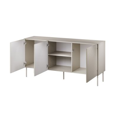 2. SIENA chest of drawers 150.5x40x75 cashmere matt