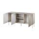 2. SIENA chest of drawers 150.5x40x75 cashmere matt