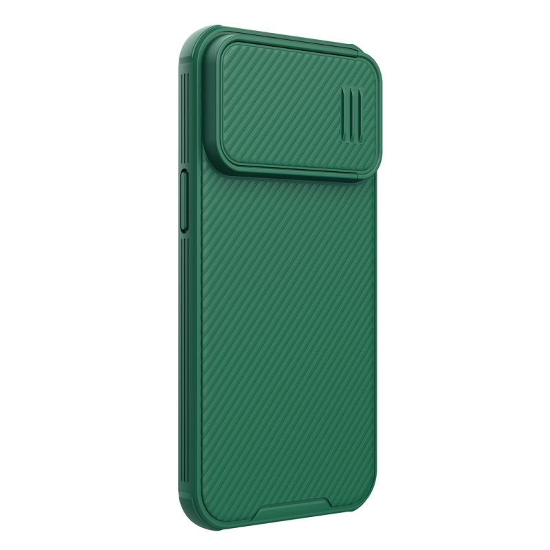 2. Nillkin CamShield S Case iPhone 14 Pro Max Armored Cover Camera Protector Green