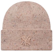 New Era Wmns Glitter Beanie New York Yankees Hat 60691293 Beżowe One size